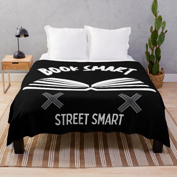 Item preview, Book Smart Street Smart quotes designed and sold by Aestheticlanart.