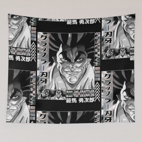 Item preview, Yujiro Hanma | Baki The Grappler designed and sold by KichiYou7.