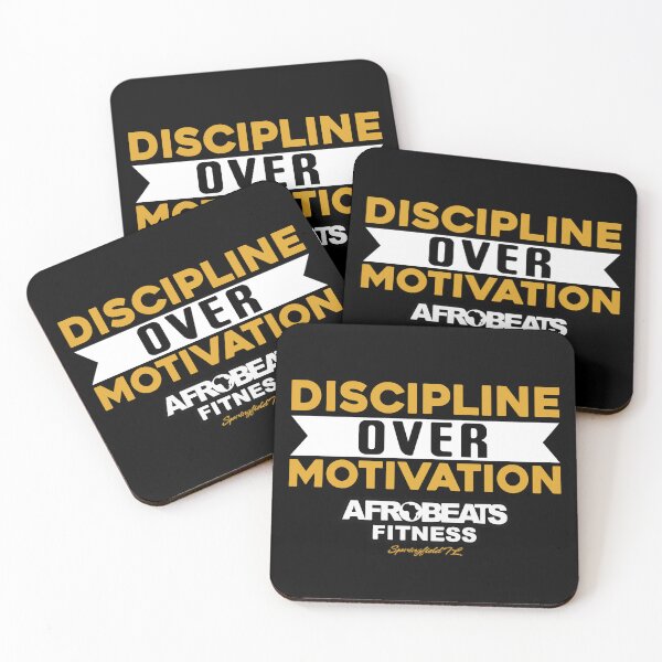 Item preview, discipline over motivation designed and sold by cremedelaclem91.
