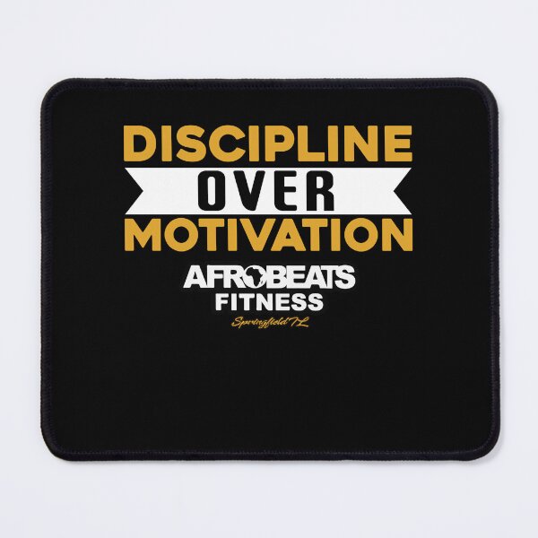 Item preview, discipline over motivation designed and sold by cremedelaclem91.