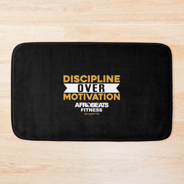 Item preview, discipline over motivation designed and sold by cremedelaclem91.