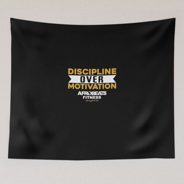 Item preview, discipline over motivation designed and sold by cremedelaclem91.