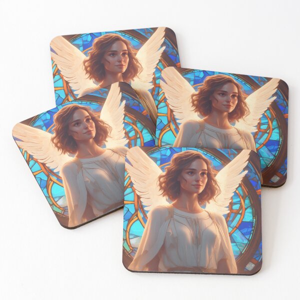 Item preview, Stained Glass Seraph, Angelic Presence designed and sold by designsbyflo.