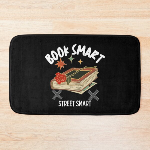 Item preview, Book Smart Street Smart funny designed and sold by Aestheticlanart.