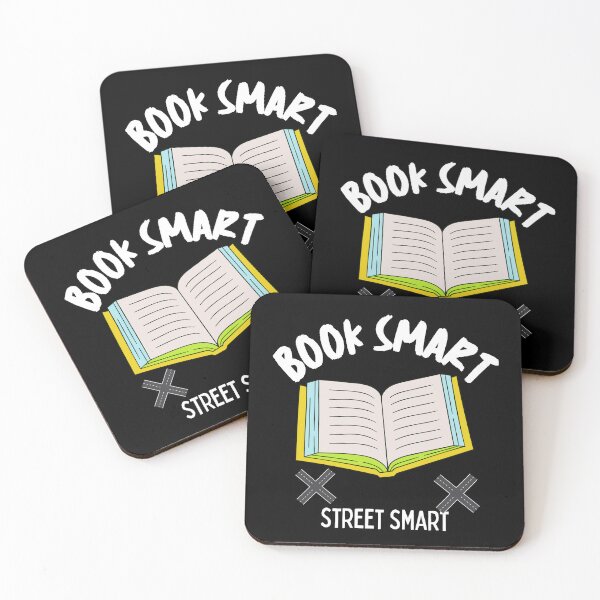 Item preview, Book Smart Street Smart quotes designed and sold by Aestheticlanart.