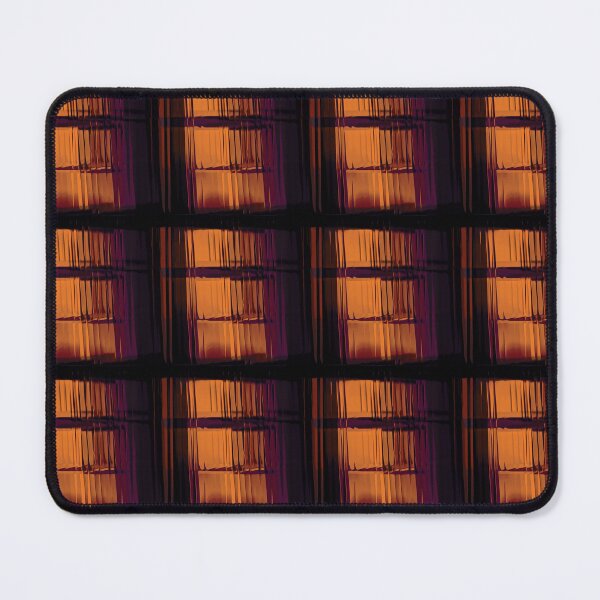 Item preview, Clementine Elegance: Orange Glass Elegant Pattern designed and sold by Noorkin.