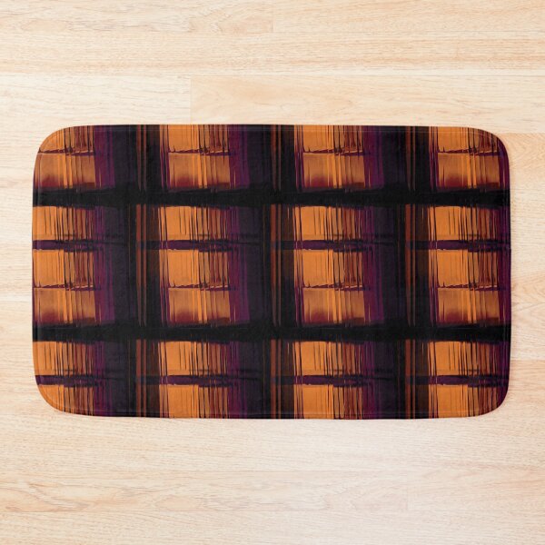 Item preview, Clementine Elegance: Orange Glass Elegant Pattern  designed and sold by Noorkin.