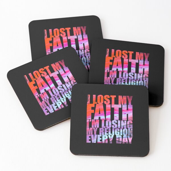 Item preview, I Lost My Faith Quote, Colors (blur)  Design designed and sold by OurPhilosophy.