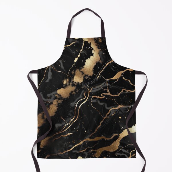 Item preview, Abstract Black Marble with Veins of Gold designed and sold by BirdsnStuff.