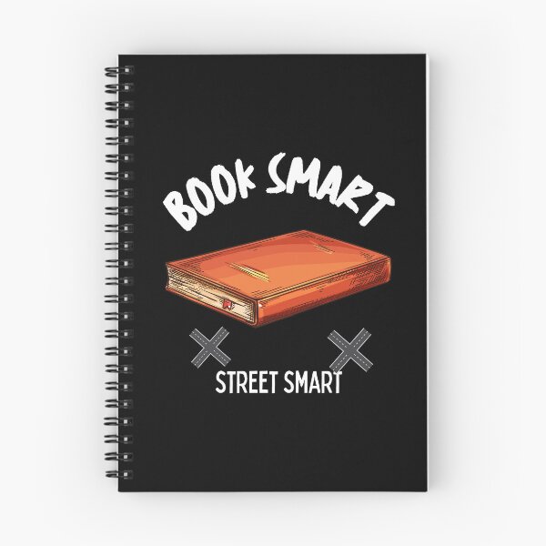 Item preview, Book Smart Street Smart sayings designed and sold by Aestheticlanart.