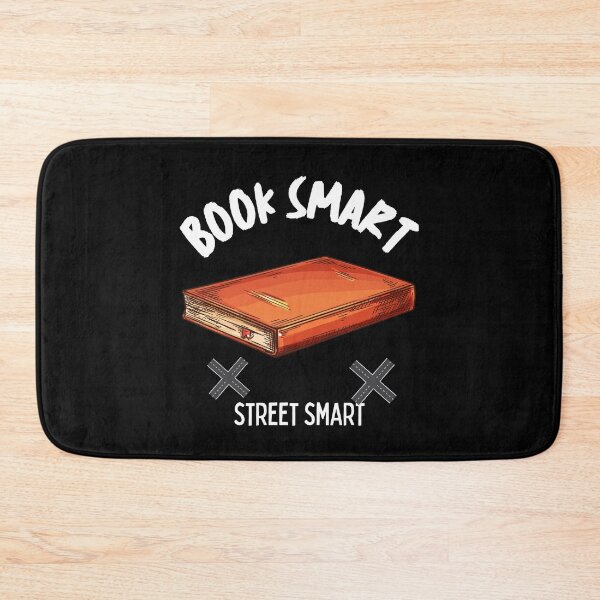 Item preview, Book Smart Street Smart sayings designed and sold by Aestheticlanart.