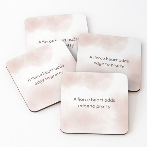Item preview, A fierce heart adds edge to pretty designed and sold by diahsariw.