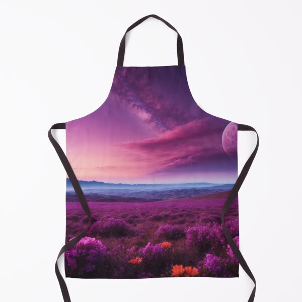 Item preview, Alien Dreamscape - Purple Skies and Blooming Hills #2 designed and sold by Electric-Easel.