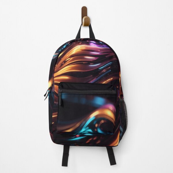 Item preview, Radiant Rhythms: Abstract Glowing Waves designed and sold by irosh madushan.