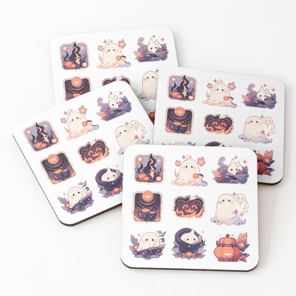 Item preview, Spooky Delights: The Ultimate Halloween Sticker Collection designed and sold by KaleidoKiosk.