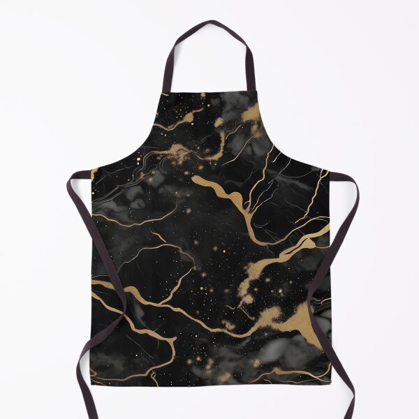 Item preview, Abstract Black Marble with Veins of Gold designed and sold by BirdsnStuff.