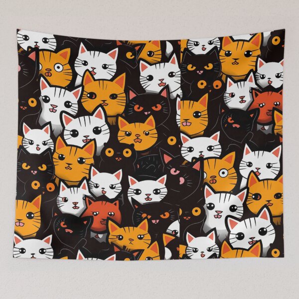 Item preview, Halloween cats designed and sold by Toph Moses.