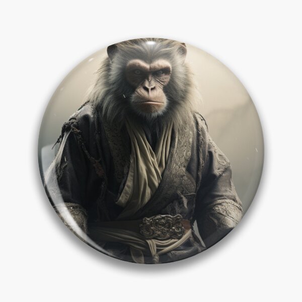 Item preview, Japanese macaque samurai designed and sold by Jaro90.