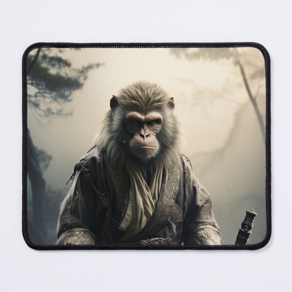 Item preview, Japanese macaque samurai designed and sold by Jaro90.