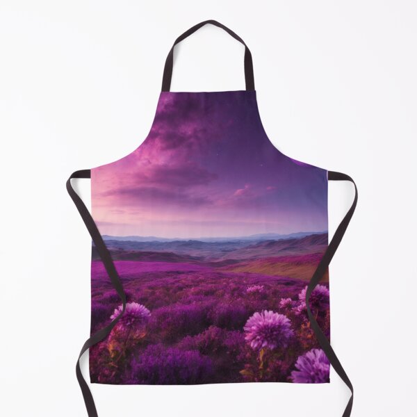 Item preview, Alien Dreamscape - Purple Skies and Blooming Hills #4 designed and sold by Electric-Easel.