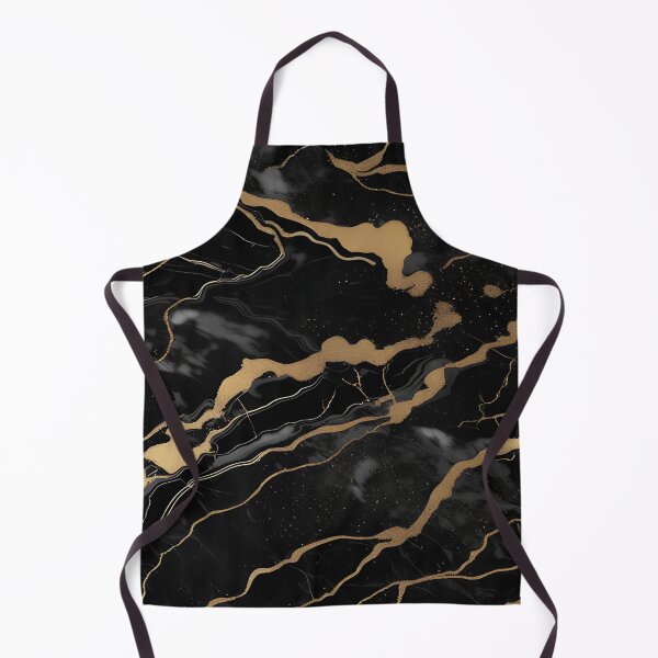 Item preview, Abstract Black Marble with Veins of Gold designed and sold by BirdsnStuff.