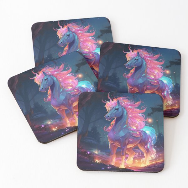 Item preview, Vaporwave Horse designed and sold by MilesAI.