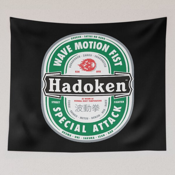 Item preview, Hadoken - Beer Style for Fighter of Street designed and sold by DesignerBomboo.
