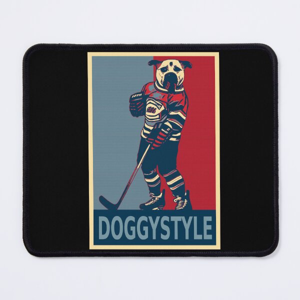 Item preview, Funny Dog Ice Hockey Player Hope DoggyStyle designed and sold by TrueArtsStore.
