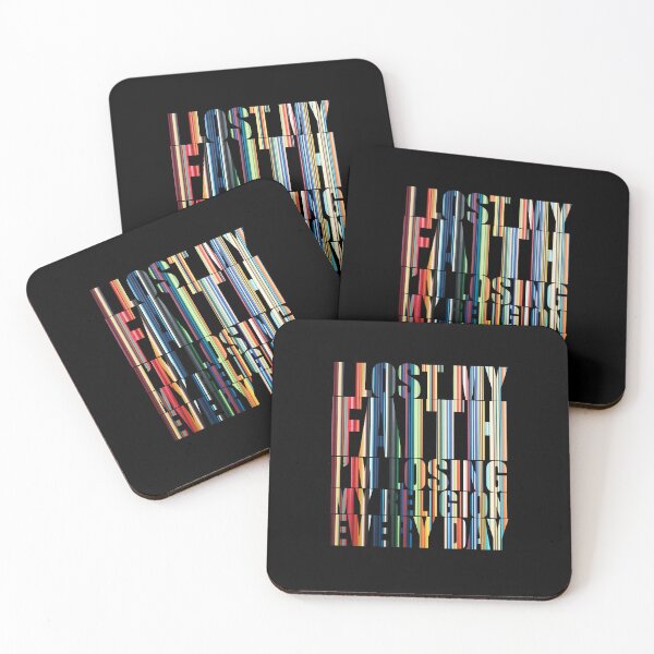 Item preview, I Lost My Faith, Religion Quote, Color Palette Design designed and sold by OurPhilosophy.