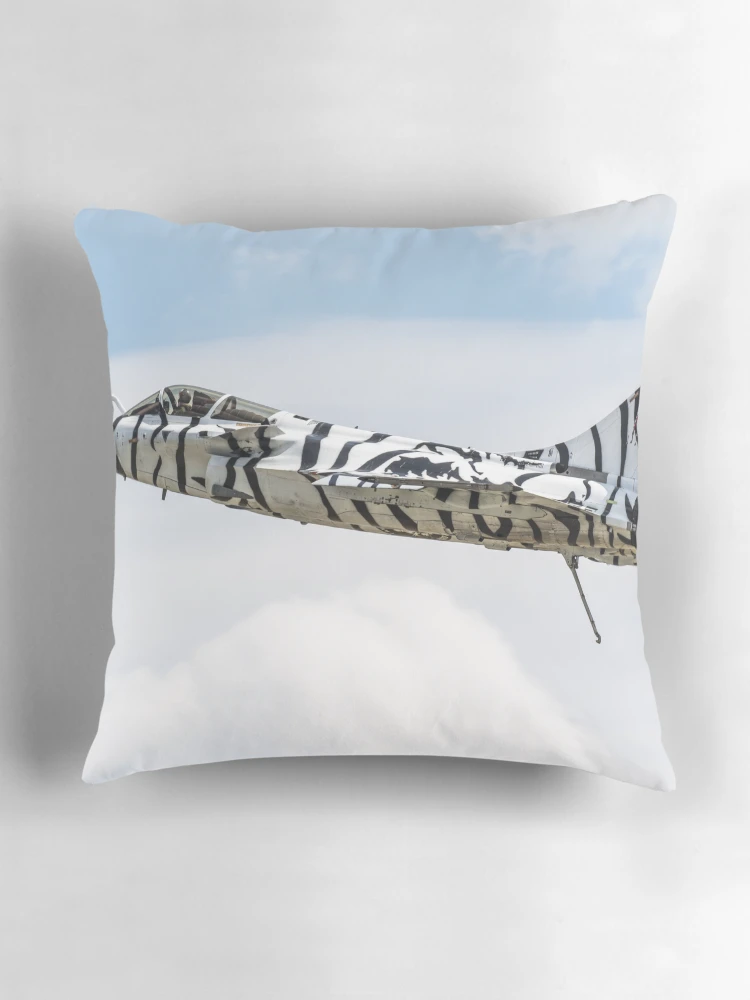 Thumbnail 3 of 4, Pillow, Dassault Rafale designed and sold by Mike Rivett.