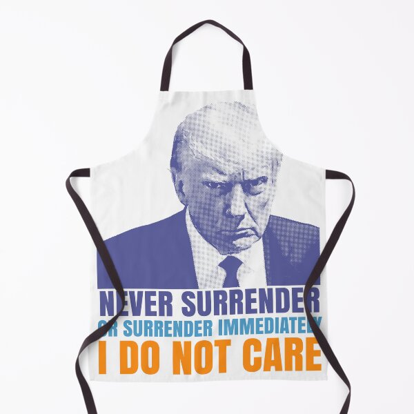 Item preview, Donald Trump never surrender graphic design designed and sold by ironpalette.