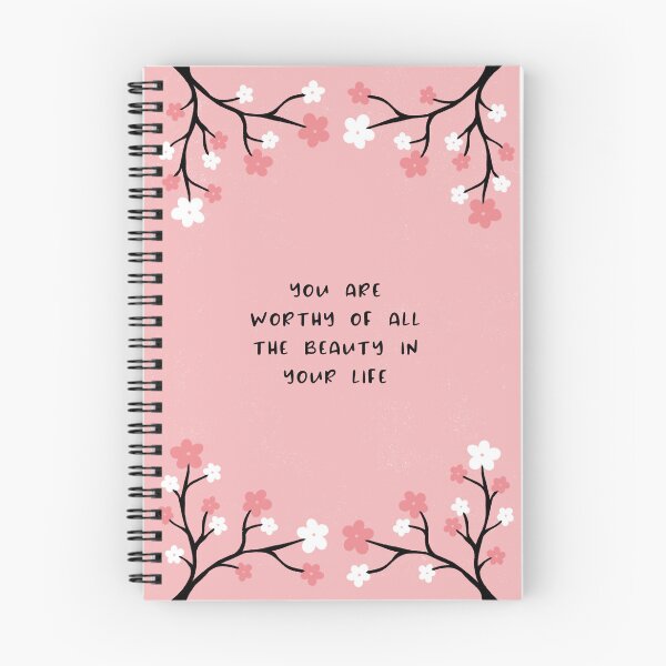 Item preview, You are worthy of all the beauty in your life designed and sold by ladybluebottle.