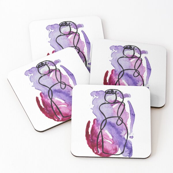Item preview, Colorful Women: Career Girl Line Drawing designed and sold by ThespisMedia.