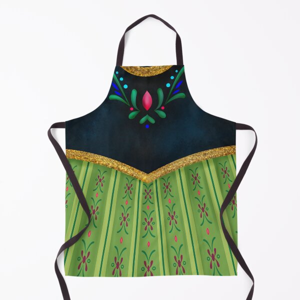 Item preview, Norwegian Princess Anna dress in Green and Black designed and sold by PrissDodrill-86.
