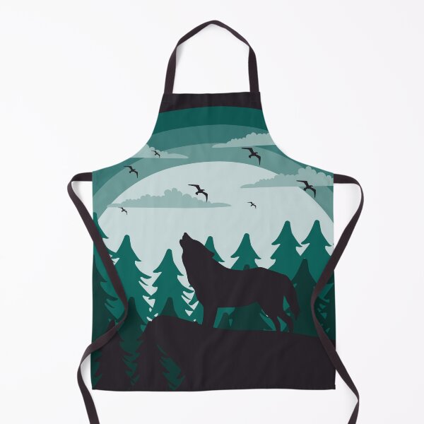 Artikelvorschau, Wolf im Wald Schwarze Naturnacht entworfen und verkauft von ArtisticPen-art.