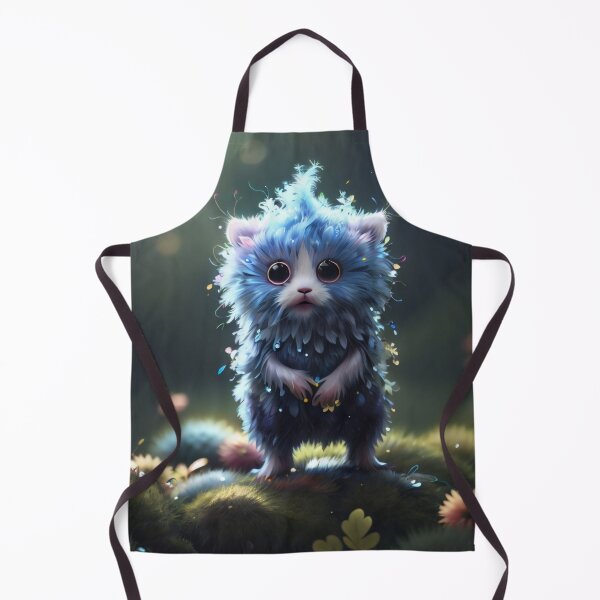 Item preview, Blue Bliss: Whimsical Spirit Creature designed and sold by irosh madushan.