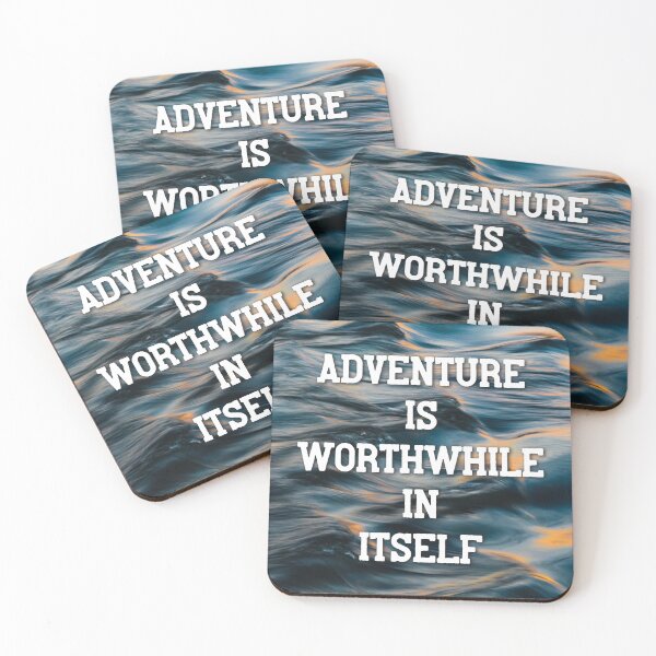 Item preview, Adventure is worthwhile in itself, World Tourism Day, Trav designed and sold by Absent-Visual.
