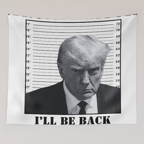 Item preview, Trumpinator will be back 2024 Meme designed and sold by Betterforit.