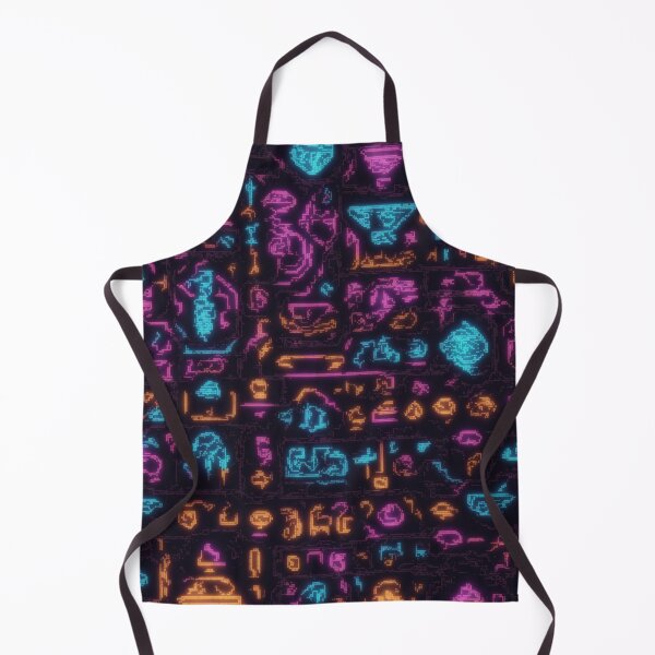 Item preview, Alien Glyphs and Symbols Pattern #1 designed and sold by Electric-Easel.