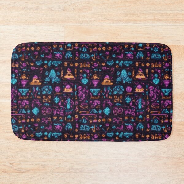 Item preview, Alien Glyphs and Symbols Pattern #1 designed and sold by Electric-Easel.