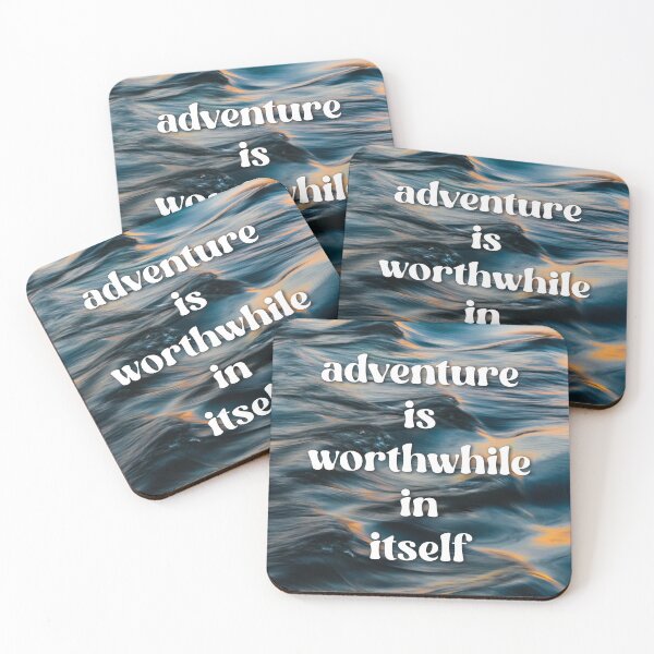 Item preview, Adventure is worthwhile in itself, World Tourism Day, Trav designed and sold by Absent-Visual.