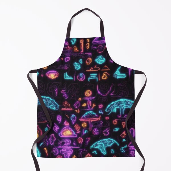 Item preview, Alien Glyphs and Symbols Pattern #2 designed and sold by Electric-Easel.