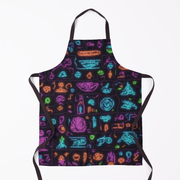 Item preview, Alien Glyphs and Symbols Pattern #3 designed and sold by Electric-Easel.