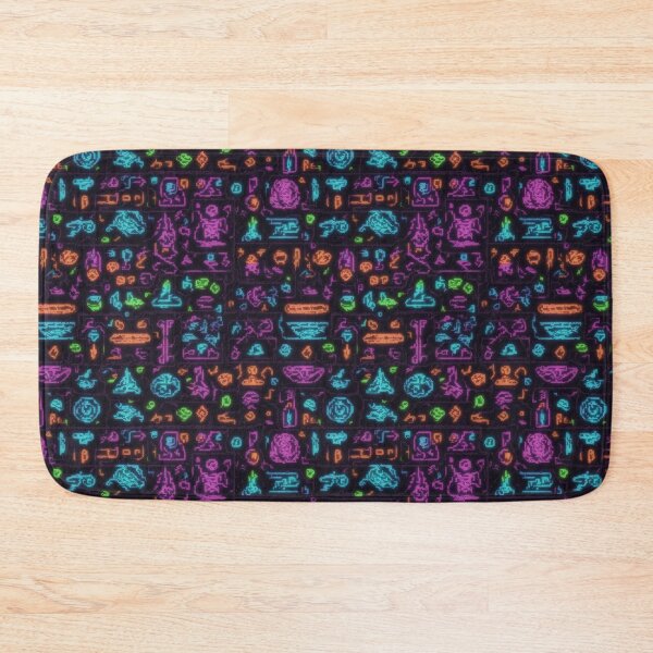 Item preview, Alien Glyphs and Symbols Pattern #3 designed and sold by Electric-Easel.