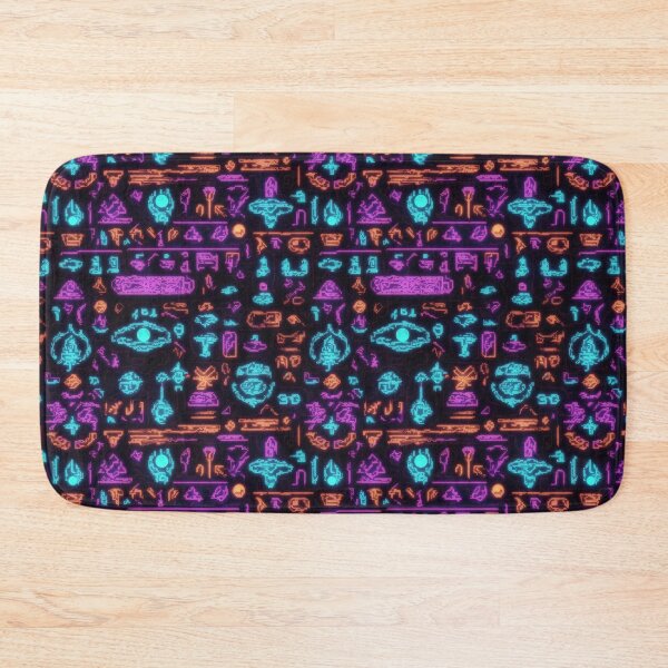 Item preview, Alien Glyphs and Symbols Pattern #4 designed and sold by Electric-Easel.