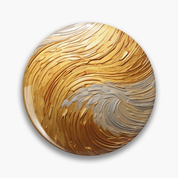 Item preview, Gold and silver swirls clay ! designed and sold by UmagineArts.