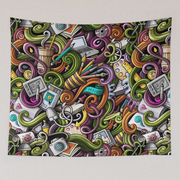 Item preview, Design Grunge Doodle designed and sold by balabolka.