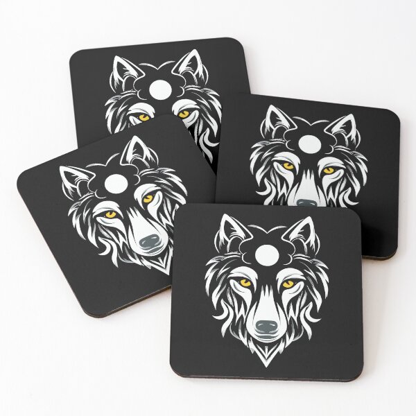 Item preview, Mystical Hindu Wolf with Yellow Eyes designed and sold by BNCH44.