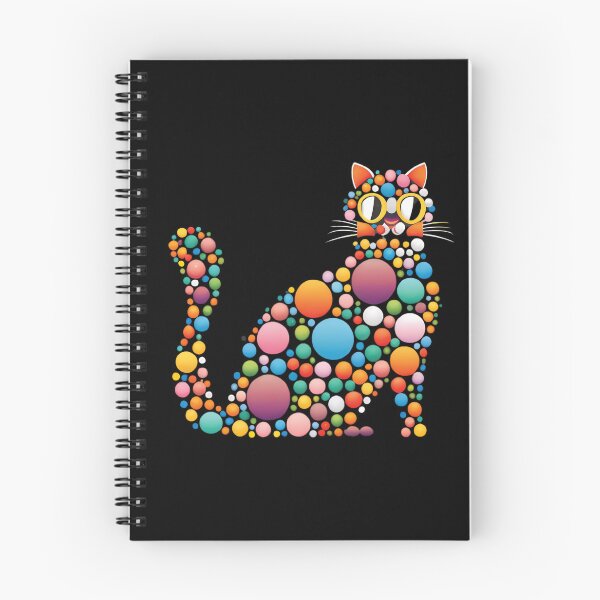Item preview, Dot Day polka dot cat designed and sold by BuxomBabe21.