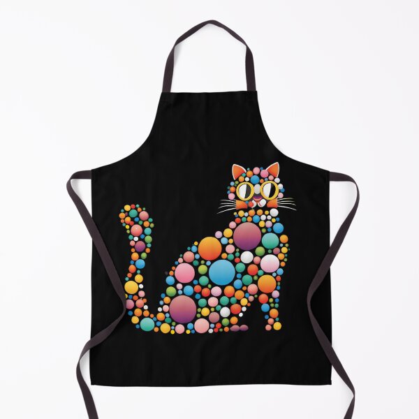 Item preview, Dot Day polka dot cat designed and sold by BuxomBabe21.